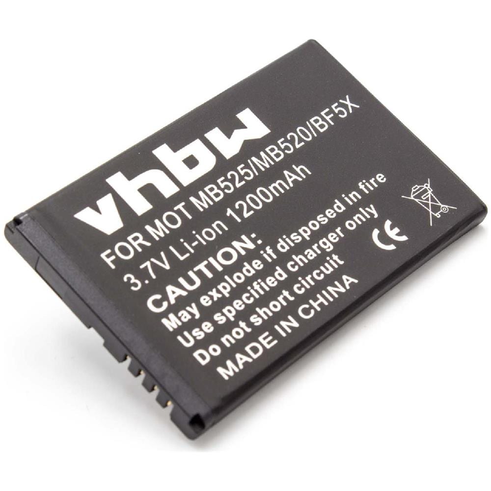 Batteria Li-ion Si Adatta Motorola Mb520, Mb525, Defy, Defy + Plus Mb526, Defy Mini Xt320, Fire Xt530, Pro + Plus Mb632 Sostituito Bf5x, Snn5877a - Foto 1