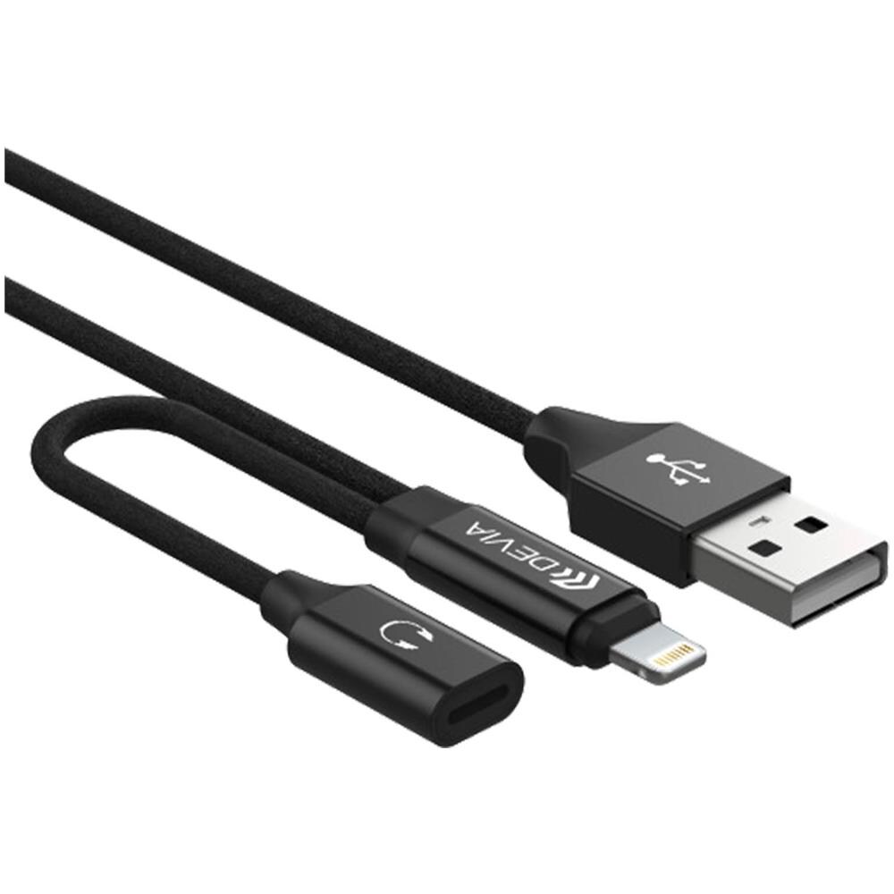 Adattatore Connettore Iphone / Ipad Femmina Usb Audio Ricarica Sincro. Devia - Foto 2