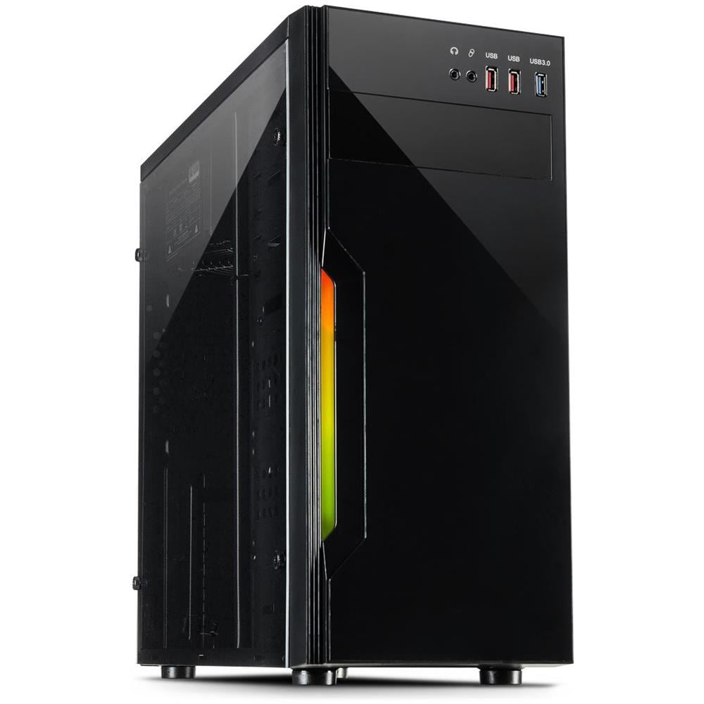 Case B-42 RGB Middle Tower ATX / Micro ATX 1 Porta USB 3.0 Colore Nero (Finestrato)  - Foto 1