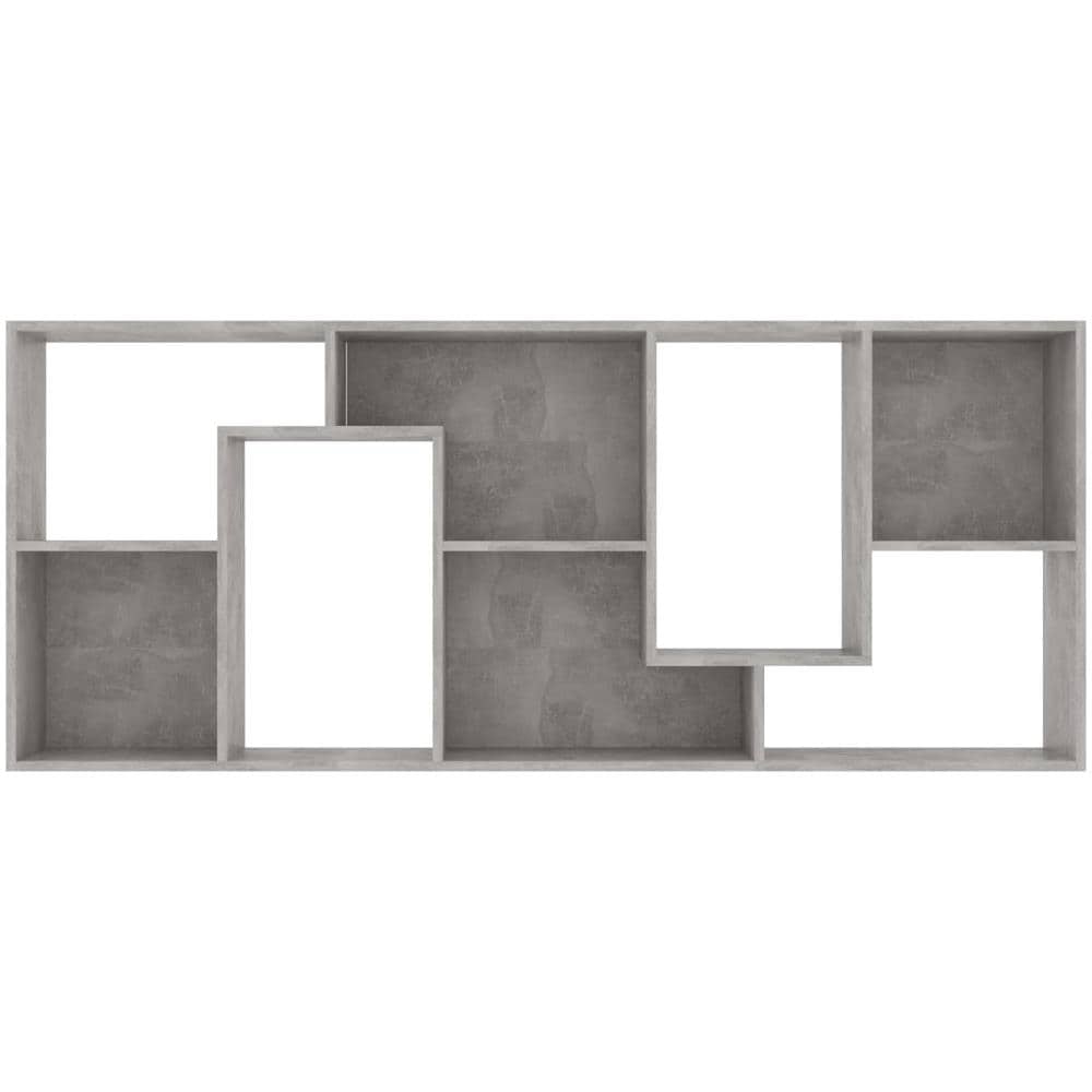 Libreria Grigio Cemento 67x24x161 cm in Legno Multistrato - Foto 8