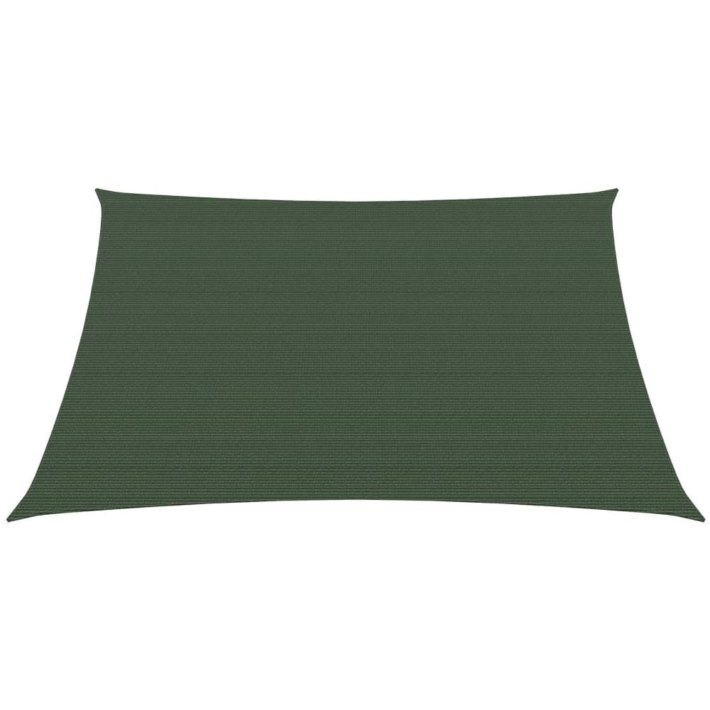 Vela Parasole 160 G / m? Verde Scuro 2,5x2,5 M In Hdpe - Foto 3