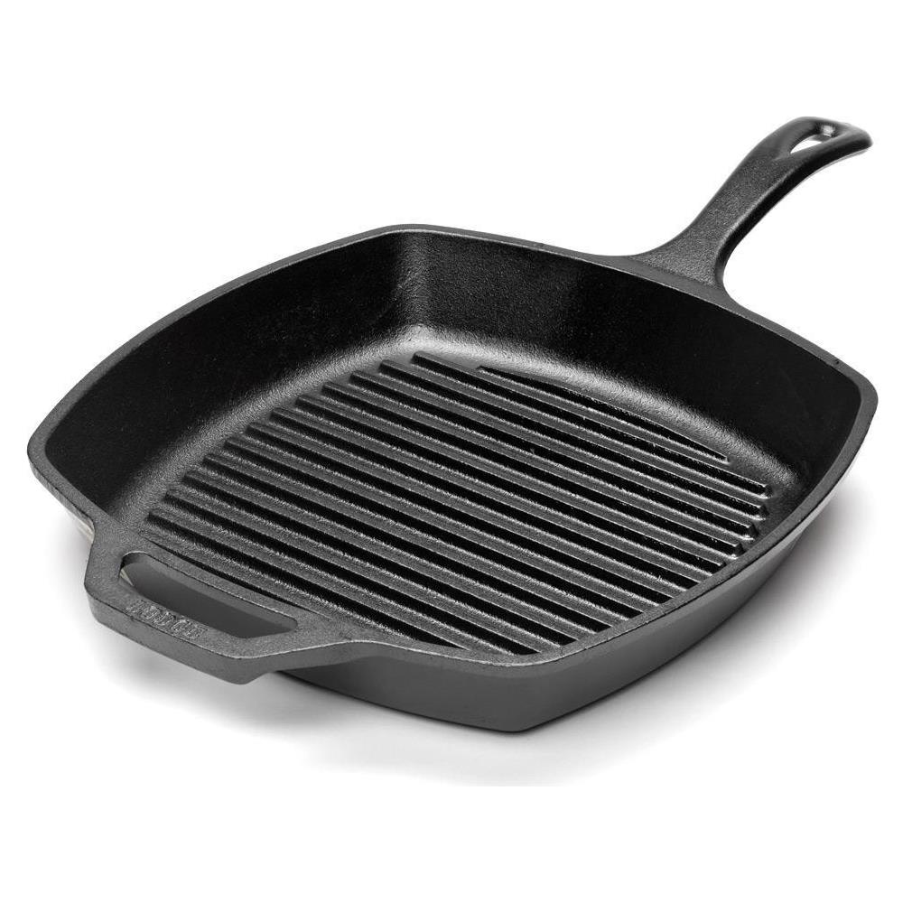 Bistecchiera Tonda In Ghisa Con Manico - Foto 1