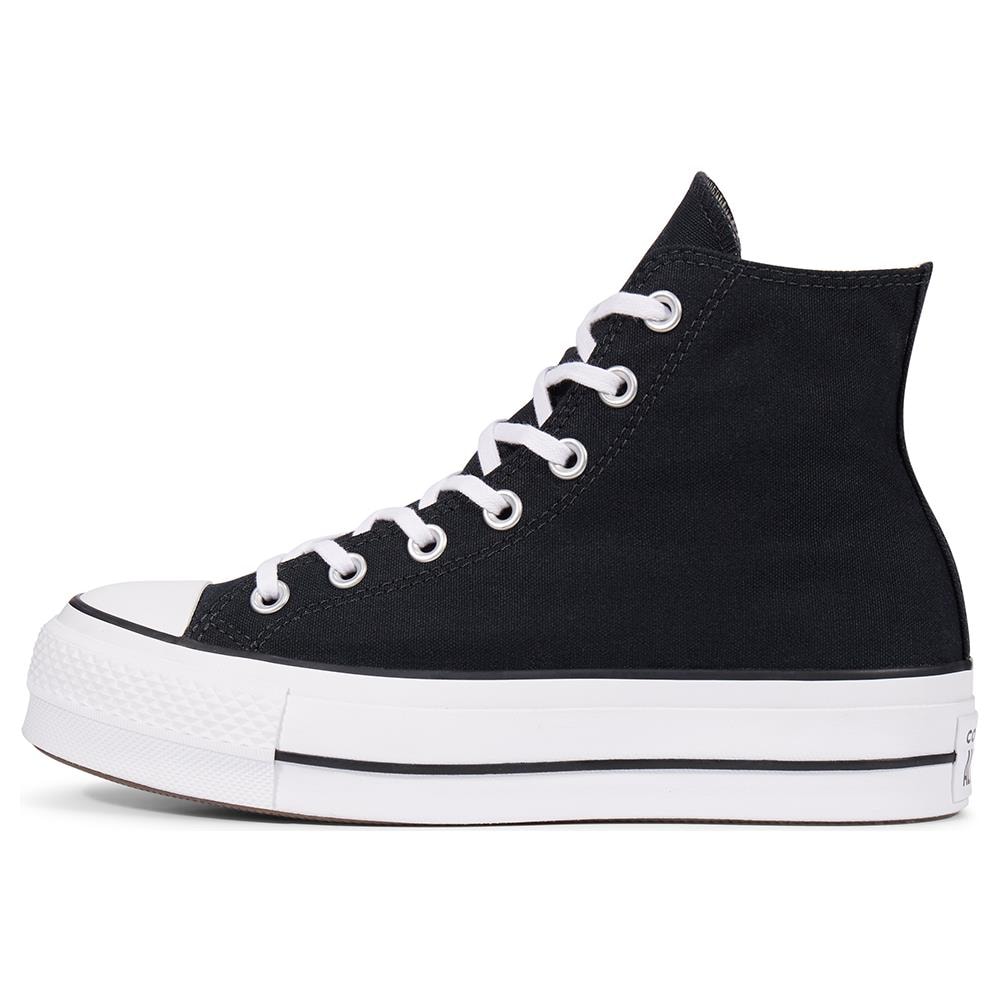 Scarpe Chuck Taylor All Star Platform Hi Lift Taglia 41.5 Codice 560845c Nero - Foto 2