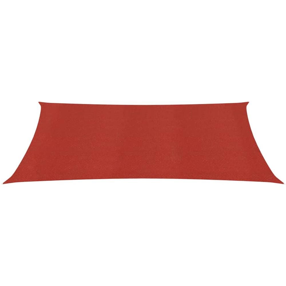 Vela Parasole 160 g / m² Rossa 3,5x5 m in HDPE - Foto 2
