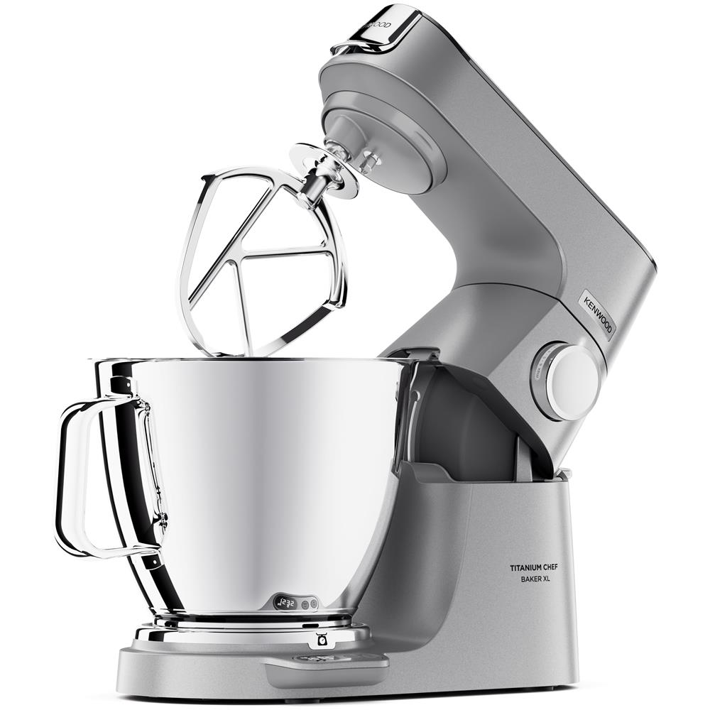 Impastatrice Titanium Chef Baker Xl KVL85.124SI Capacità 7 L Potenza 1200 W Colore Acciaio inossidabile - Foto 2