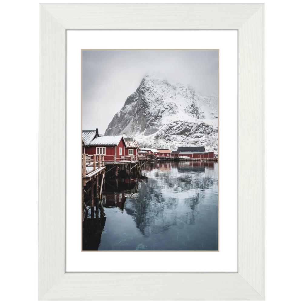 Oslo white 15x20 Wood incl. Passepartout 175954 - Foto 1