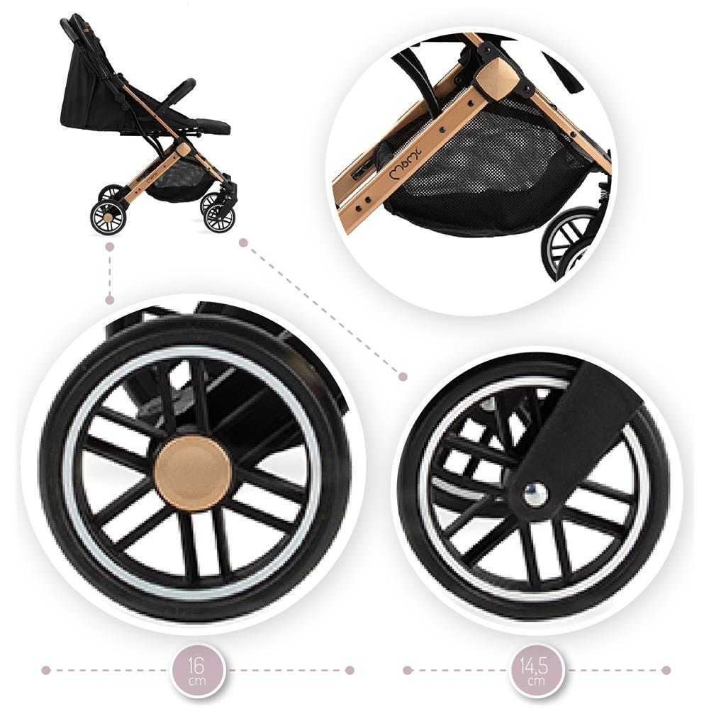 Estelle Passeggino Leggero Da 6 Mesi Fino 15 Kg Nero - Foto 2