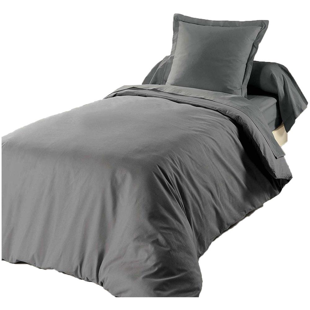 Copripiumino Lina, 140 X 200 Cm, Grigio - Foto 1