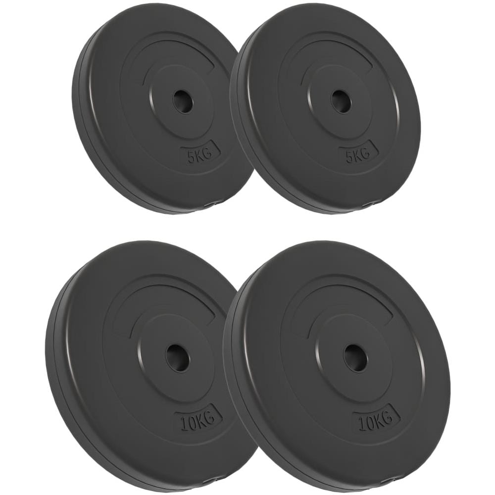 Dischi per Pesi 4 pz 30 kg in Cemento - Foto 1