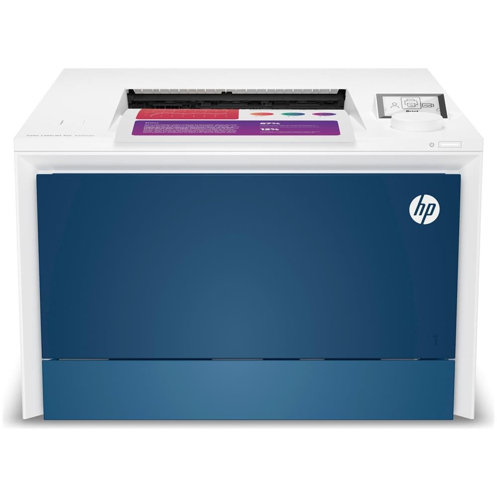 Stampante Laser a Colori LaserJet Pro 4202dn A4 33 ppm 600 x 600 DPI LAN Colore Bianco /Azzurro - Foto 2