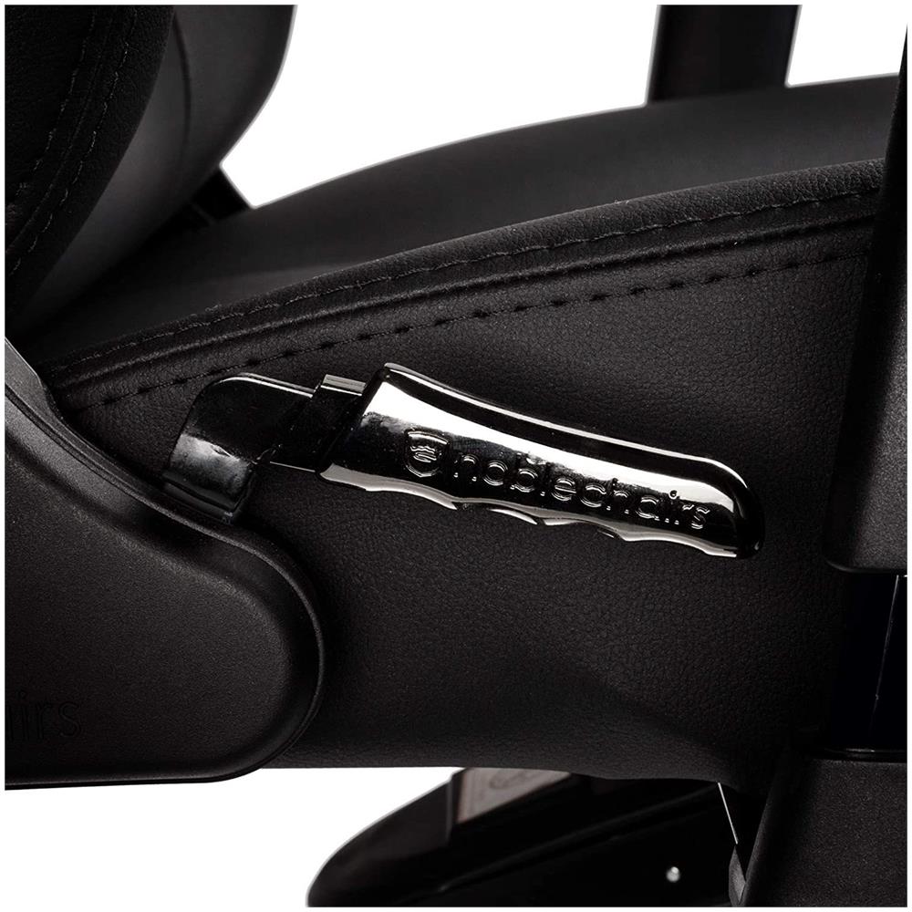 Icon Sedia Da Gaming Sedia Da Ufficio Sedia Da Scrivania Ecopelle Pu Black Edition - Foto 7