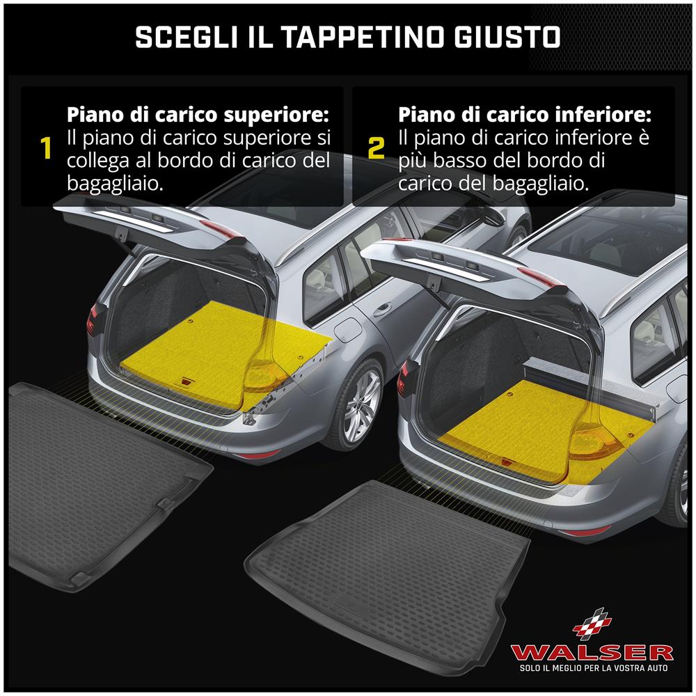 Vasca Baule Su Misura Per Renault Kadjar (ha, Hl) 06/2015-2018, Piano Di Carico Inferiore - Foto 8