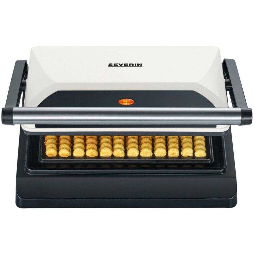 Macchina per Waffle WA 2114 12 con Potenza 800 W Colore Nero / Acciaio inossidabile - Foto 1