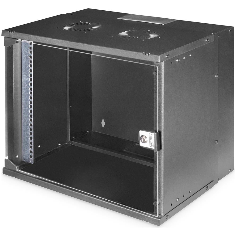 Armadio Rack SOHO PRO a Parete 19" 9U Colore Nero - Foto 1