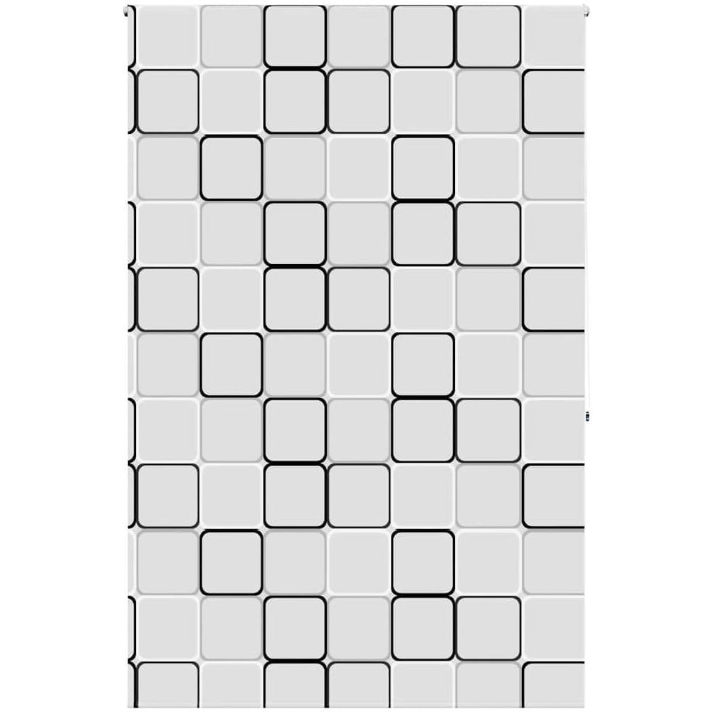 Tenda a Rullo Doccia 150x240 cm Larghezza Tessuto 146 cm - Foto 1