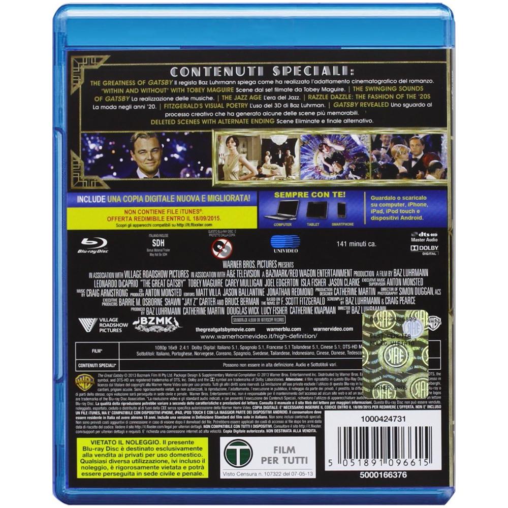 Il Grande Gatsby (Blu-Ray) - Foto 2