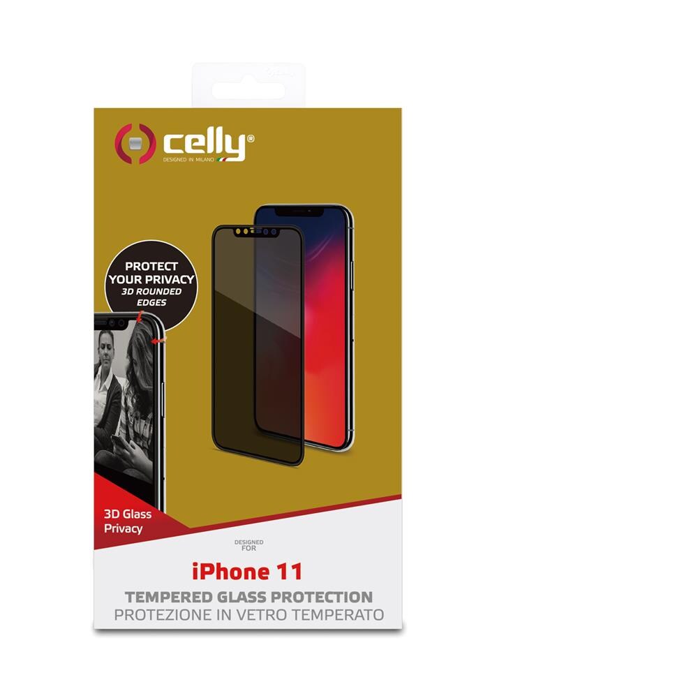 Privacy 3D Glass Pellicola proteggischermo trasparente - Foto 2