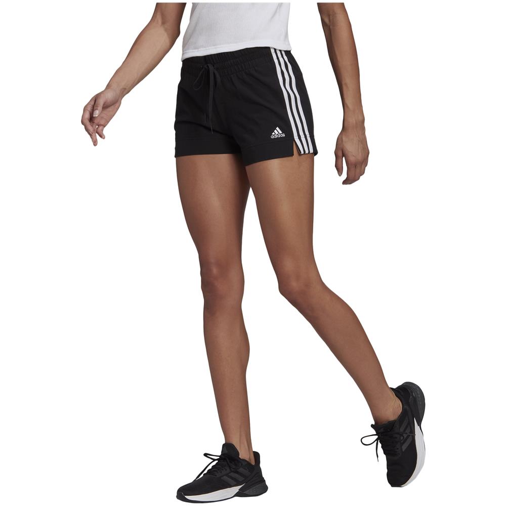 adidas - Short Da Donna Essentials Slim 3-stripes Nero Taglia S Codice  Gm5523 - ePRICE