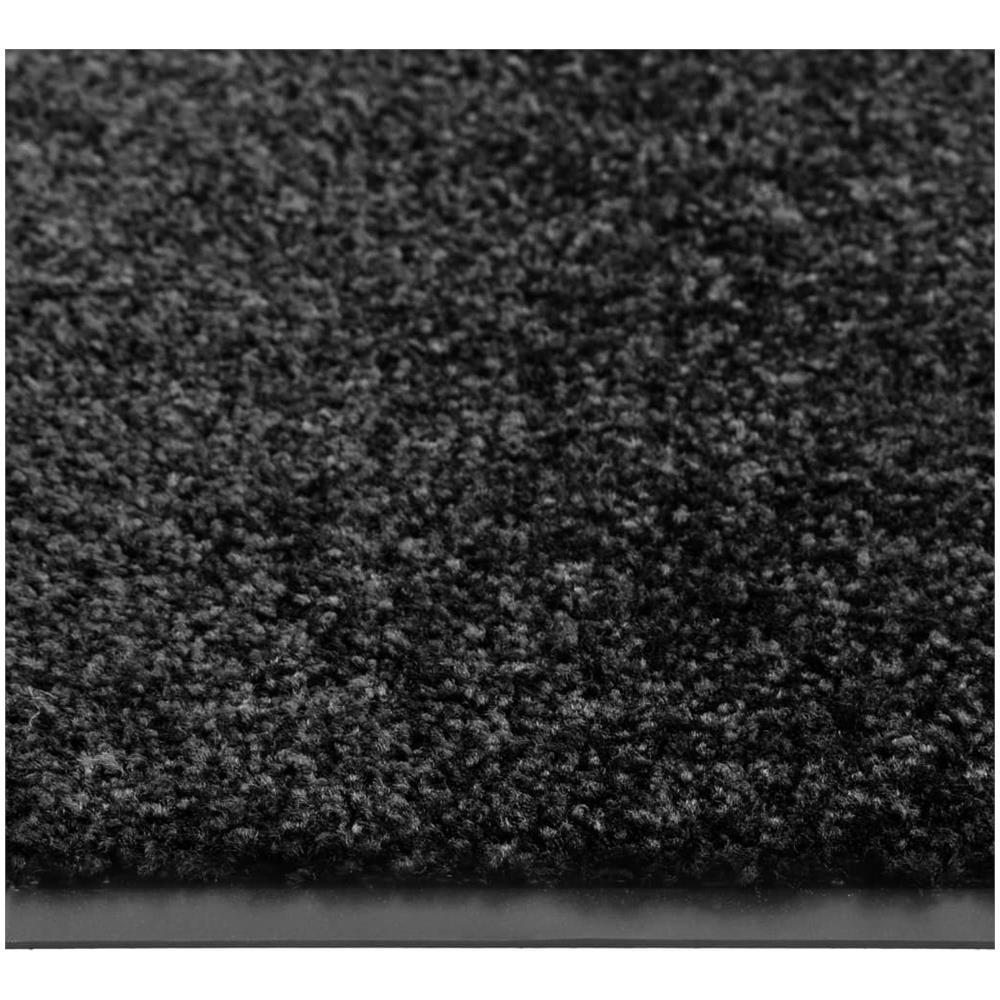 Zerbino Lavabile Nero 120x180 cm - Foto 3