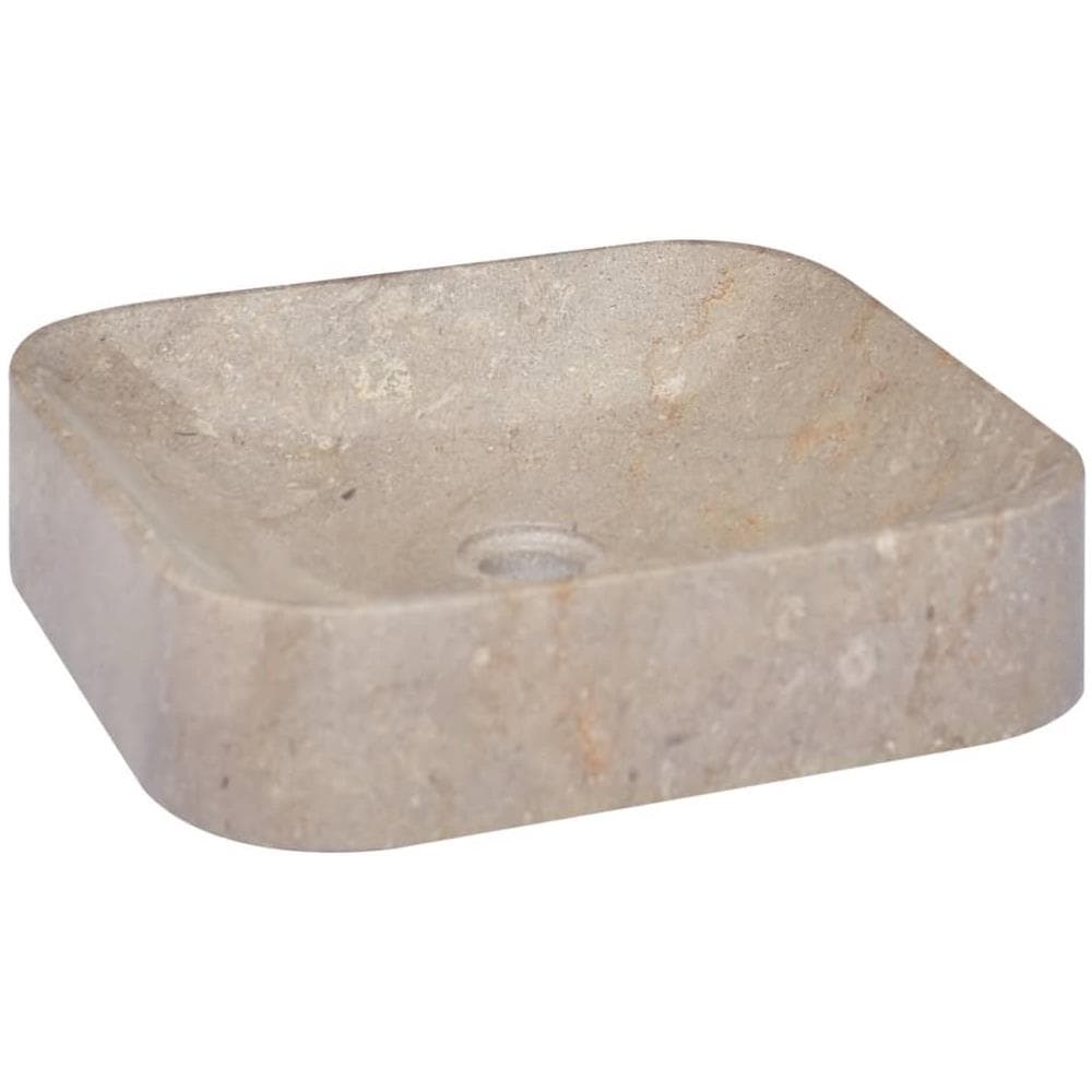Lavandino Grigio 40x40x10 cm in Marmo - Foto 1