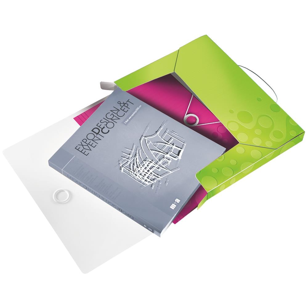 Cartella Progetti In Pp Wow - Verde Metallizzato - 46290064 - Foto 2