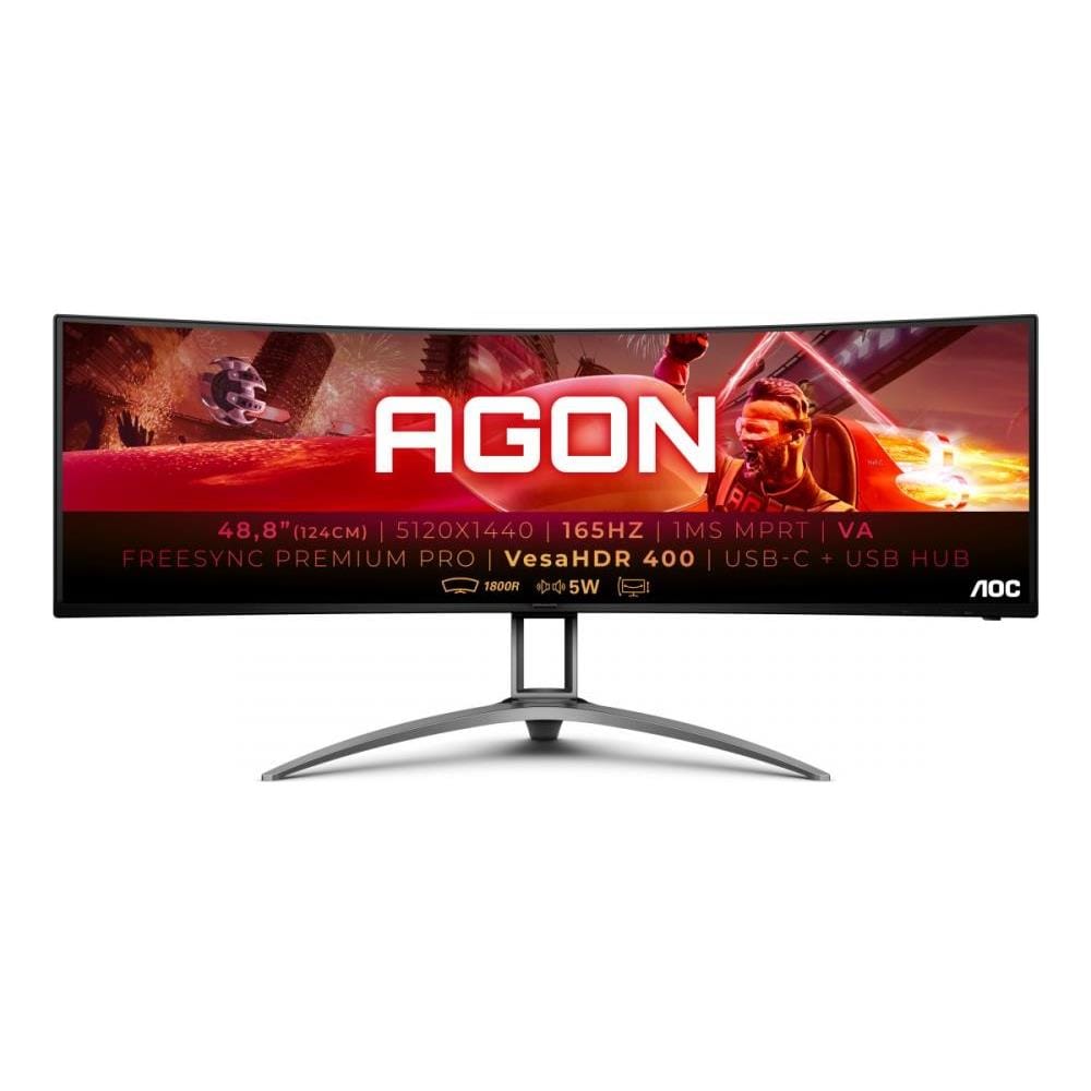 Monitor 49" LED VA Curvo Gaming Agon AG493UCX2 5120x1440 Quad HD Tempo di Risposta 4 ms Frequenza di Aggiornamento 165 (Hz)  - Foto 3