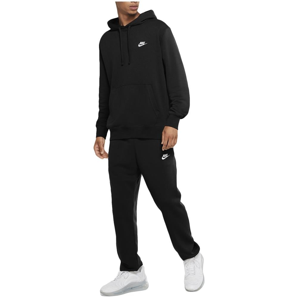 Felpa Da Uomo Con Cappuccio Club Nera Taglia L Cod Cz7857-010 - Foto 4