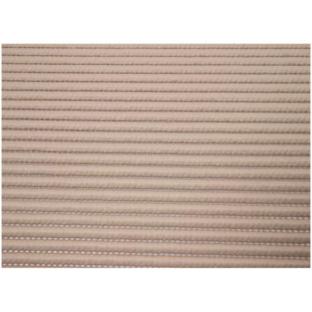 Tappetino Gommato Antiscivolo Multiuso Per Cassetti E Superfici Colore Tortora 65x100cm Tortora - Foto 2
