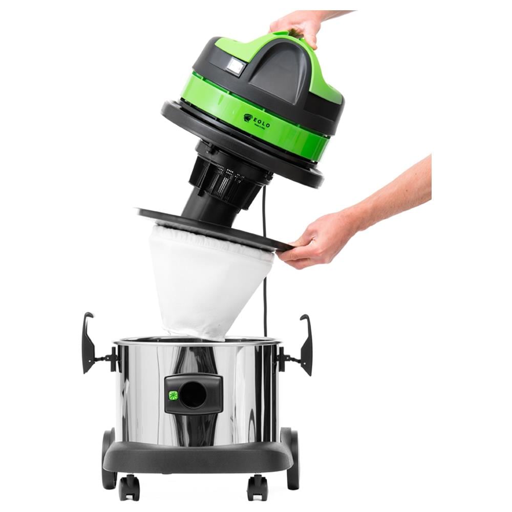 Aspirapolvere Professionale Per Fuliggine E Cenere Calda Con Accessori, Modello Lp31 Inox Gt - Foto 2