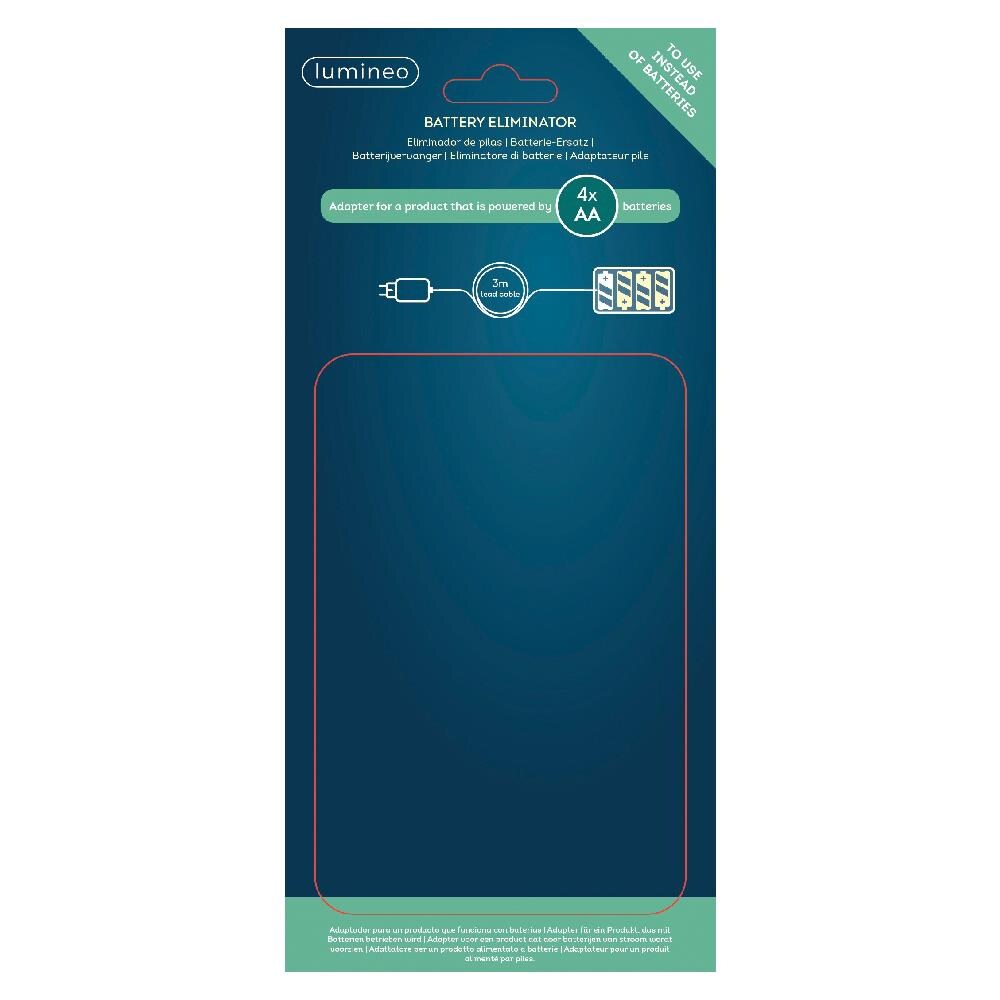 Eliminatore Di 4 Batterie Aa Per Uso Interno L300 Cm - Foto 3