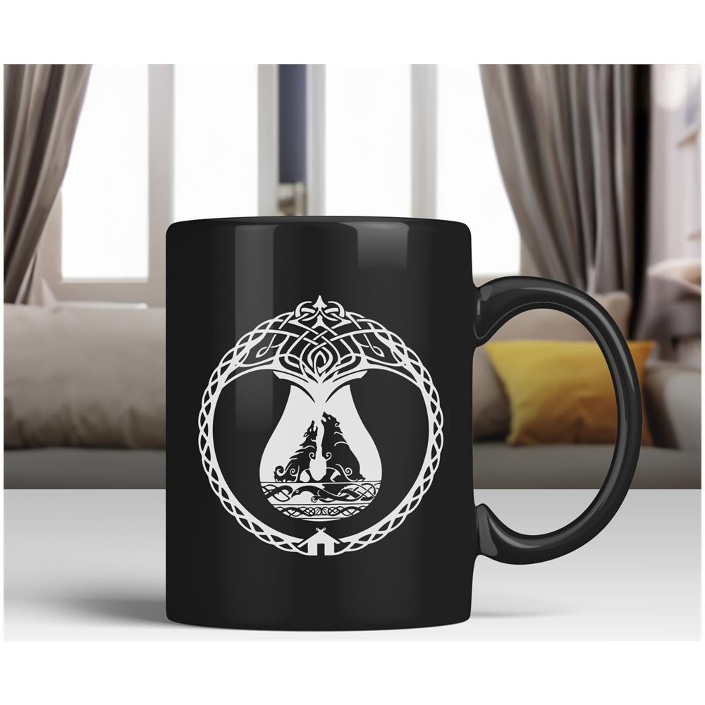 God Of War Ragnarok - Tazza Lupi Neri - Foto 2