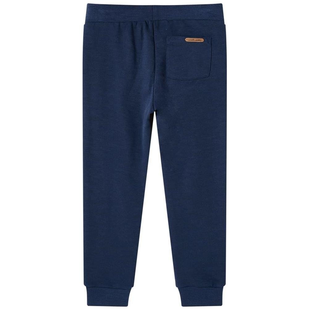 Pantaloni Tuta per Bambini Blu Marino Mélange 140 - Foto 2