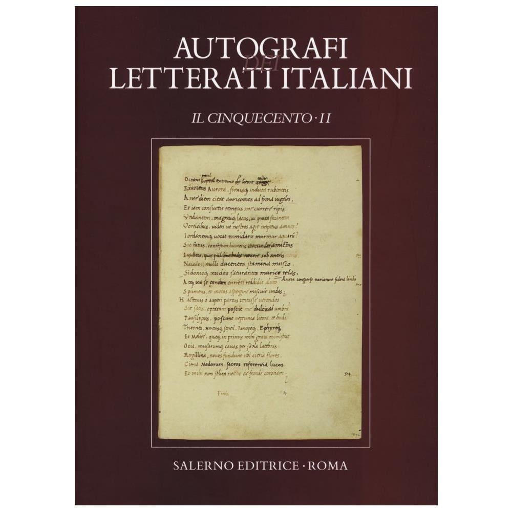 Matteo Motolese - Autografi dei letterati italiani. Il Cinquecento. Vol. 2 - Foto 3