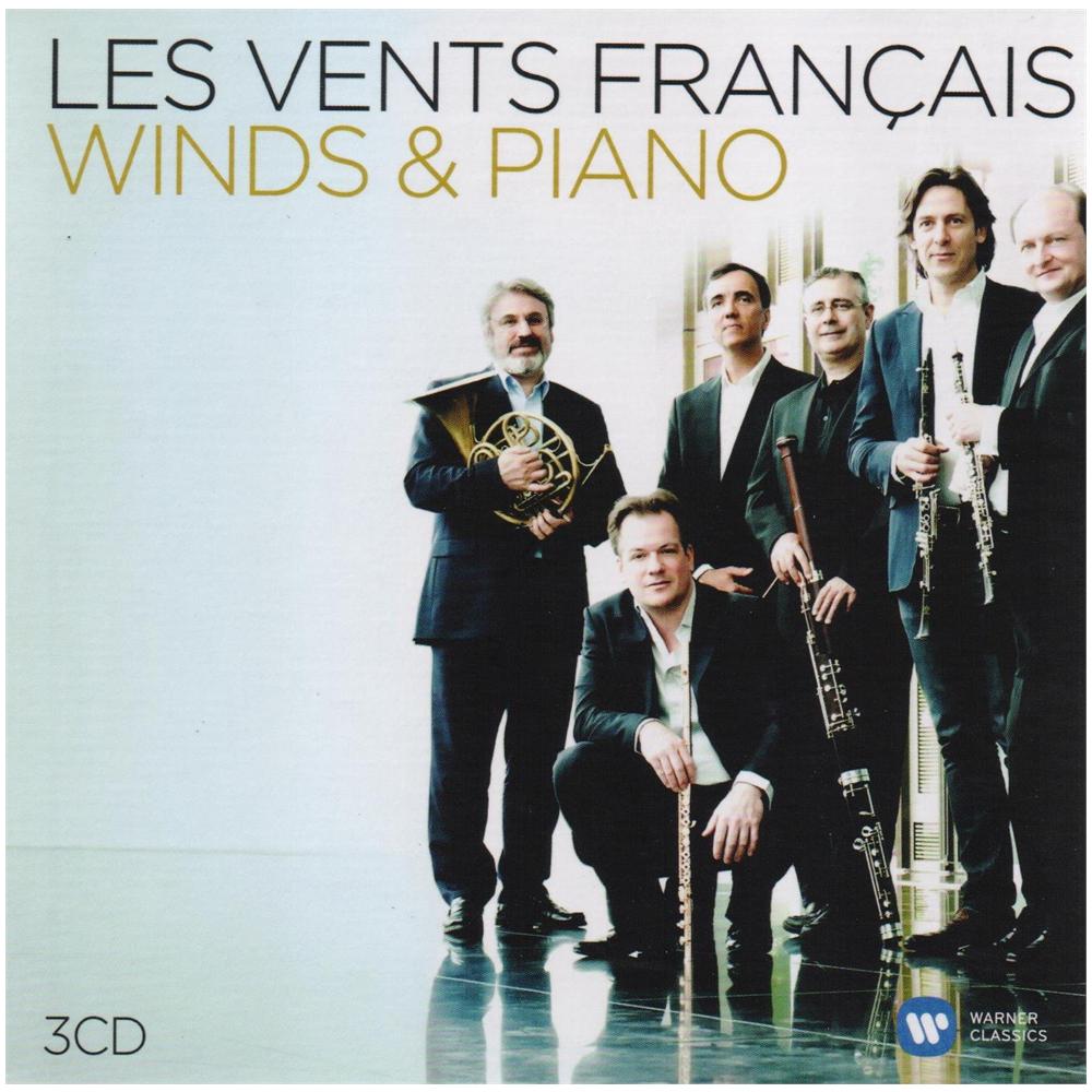 Les Vents Francais - Music For Piano & Wind Ensemble (3 Cd) - Foto 1