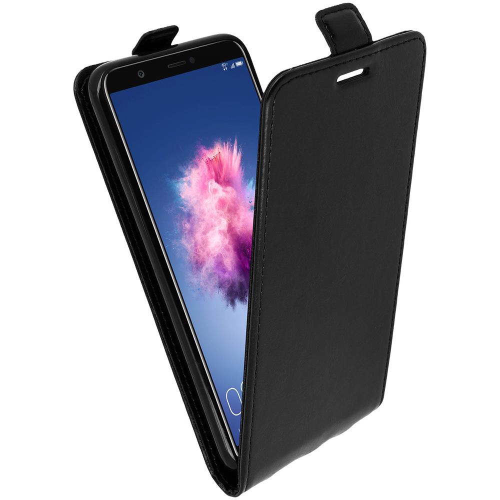 Custodia Huawei P Smart Apertura Verticale E Chiusura Magnetica - Nera - Foto 1