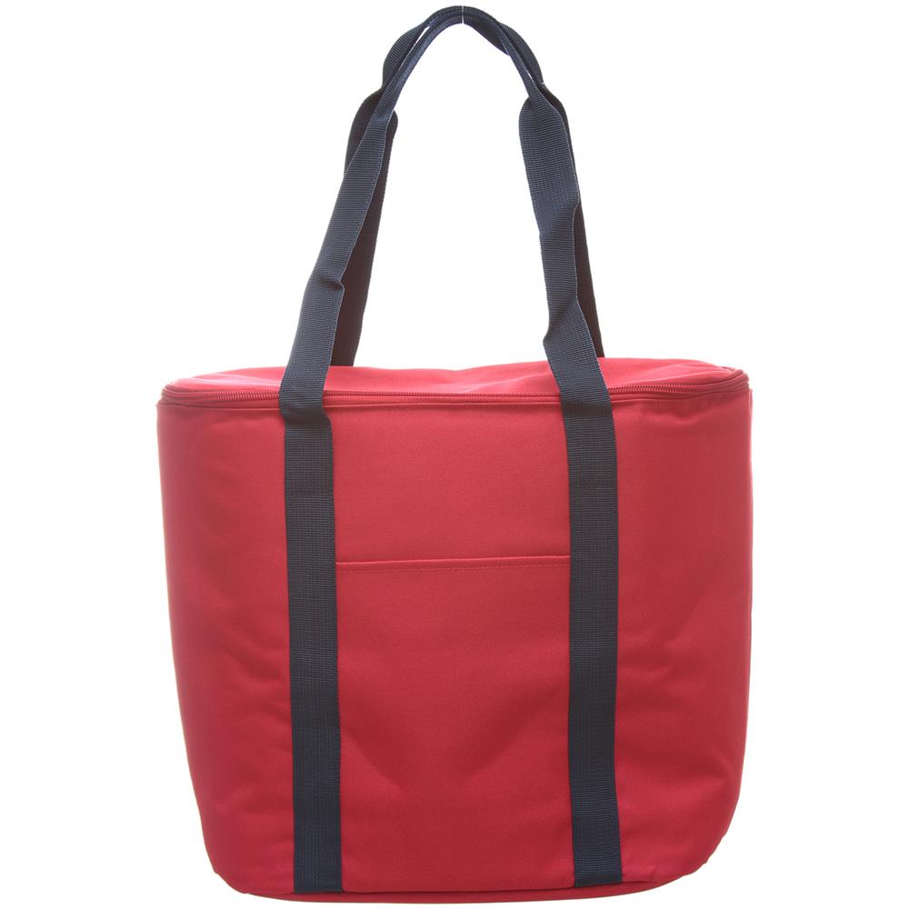 Borsa Termica In Poliestere Rosso - Foto 1