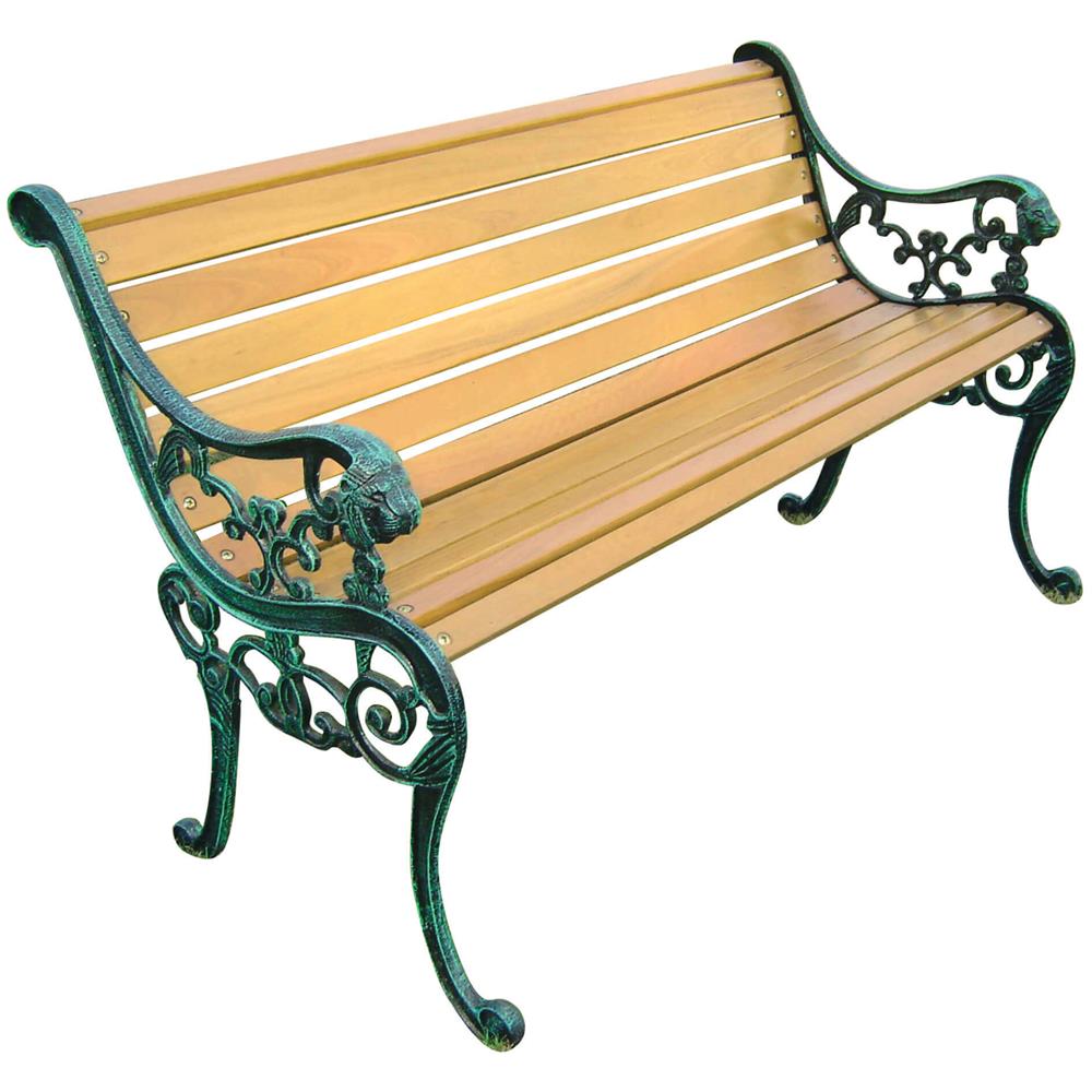 Panca In Ghisa E Legno - Foto 2