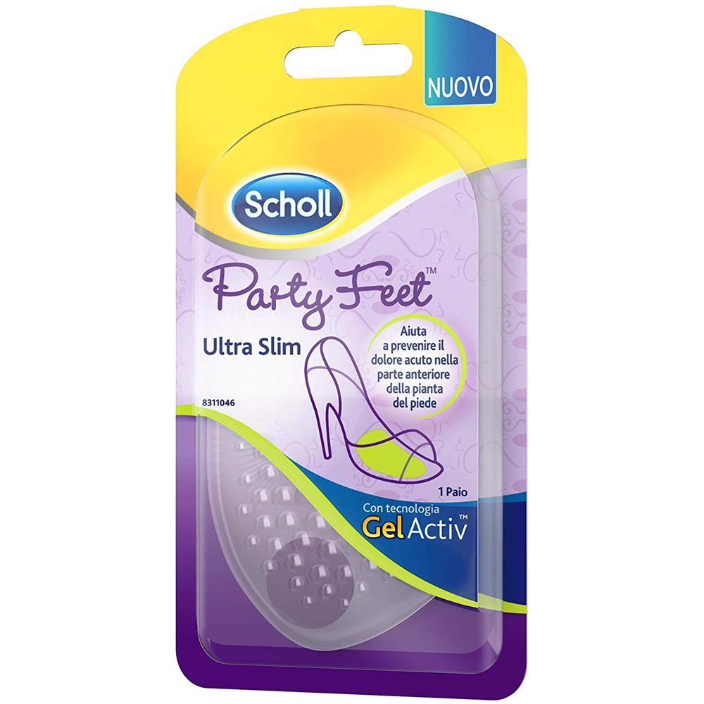 Scholl Pharma Party Feet Ultra Slim Gelactiv 1 Paio - Foto 1