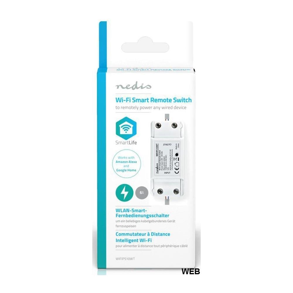 2400w Smartlife Wi-fi Smart Switch Blocco Di Giunzione, Bianco - Foto 2