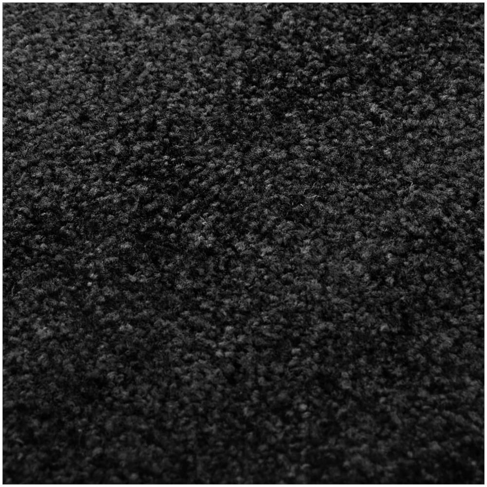 Zerbino Lavabile Nero 90x150 cm - Foto 2