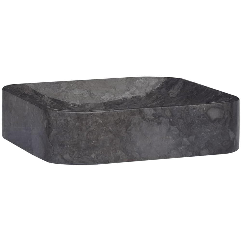 Lavandino Nero 40x40x10 cm in Marmo - Foto 1