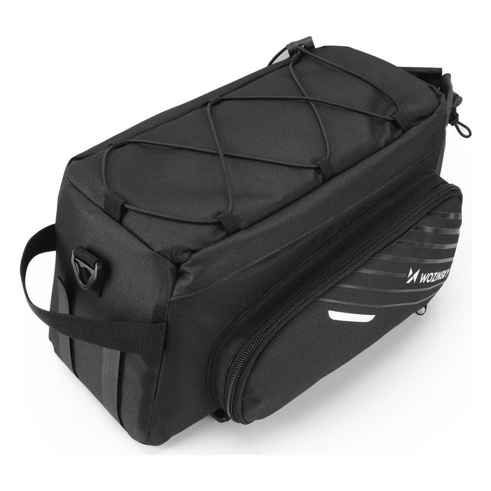 Borsa Portabiciclette Con Tracolla Da 9 Litri (copertura Antipioggia Inclusa) Nera (wbb22bk) - Foto 2