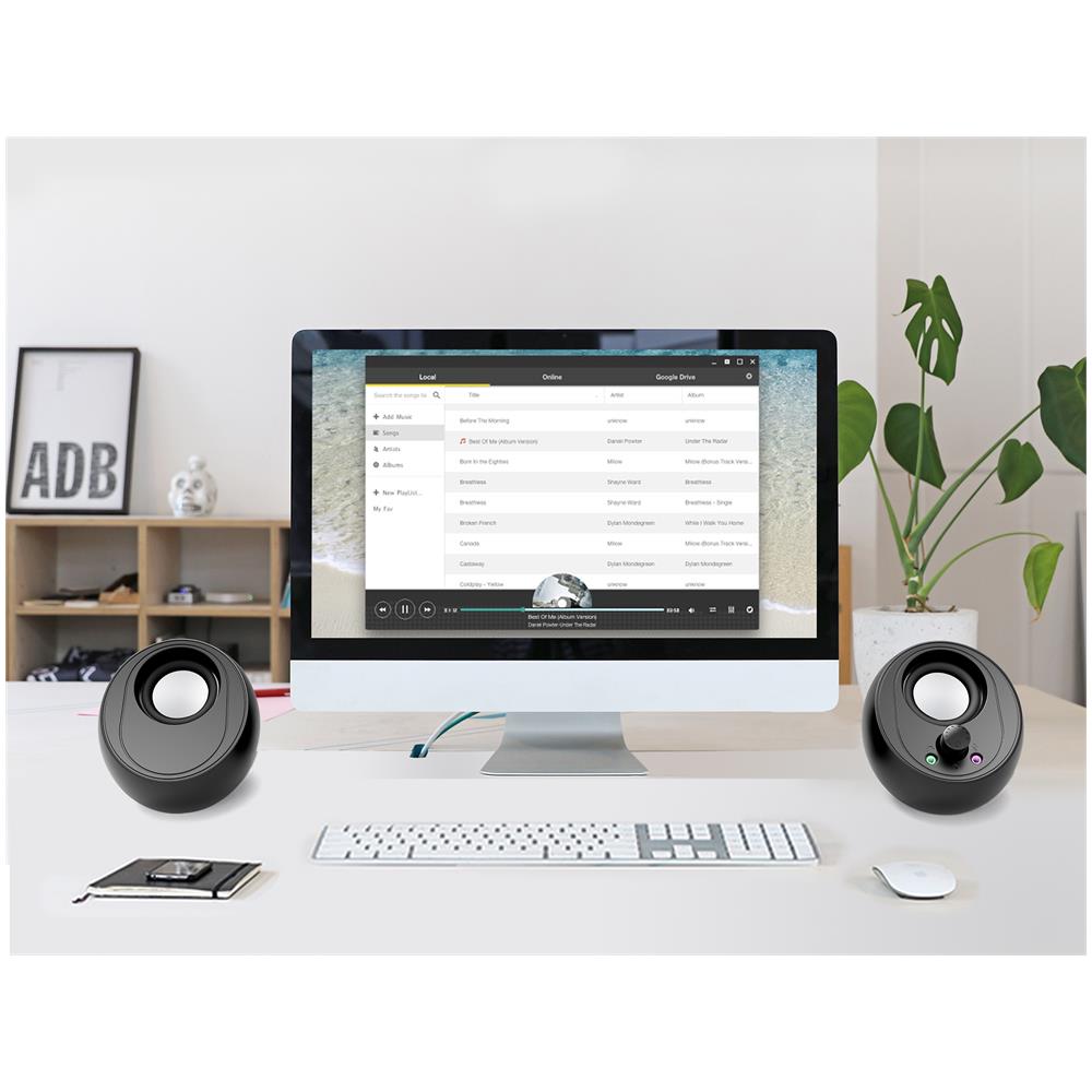 BJORN01B altoparlante 2-vie Nero Con cavo e senza cavo 10 W - Foto 4