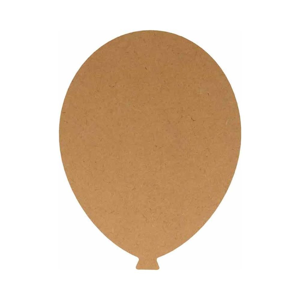 Palloncino In Legno Mdf - 20 X 15 Cm - Foto 1