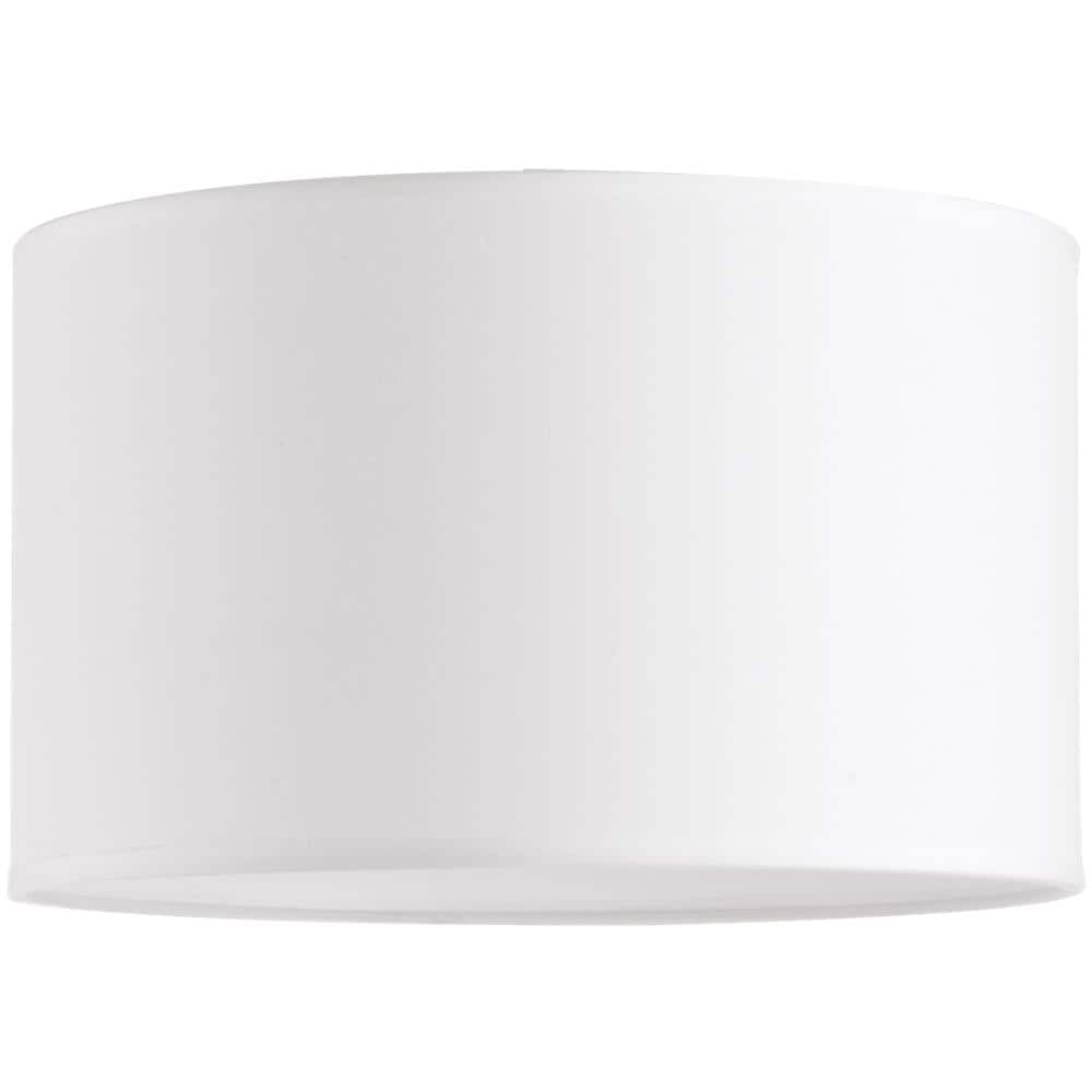 Set Up Paralume Cilindro D45 Bianco Lampada - 260457 - Foto 1