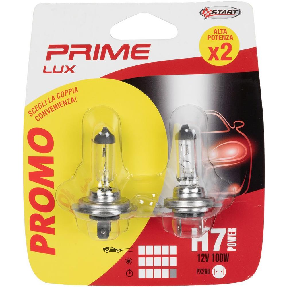 Coppia Di Lampadine Auto Alogene H7 12v 100w Px26d - Foto 1