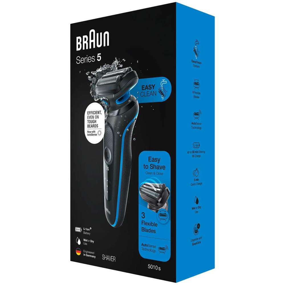 51-B1000s Rasoio Trimmer Nero, Blu - Foto 7