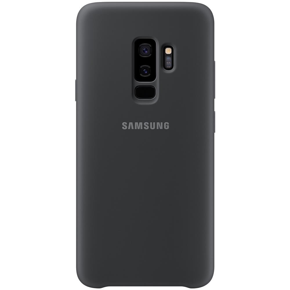 Cover semirigida in Silicone per Galaxy S9+ colore Nero - Foto 10
