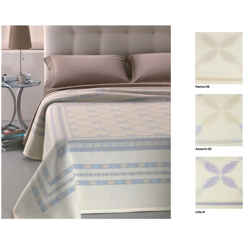 Coperta matrimoniale pura lana vergine Lane Rossi