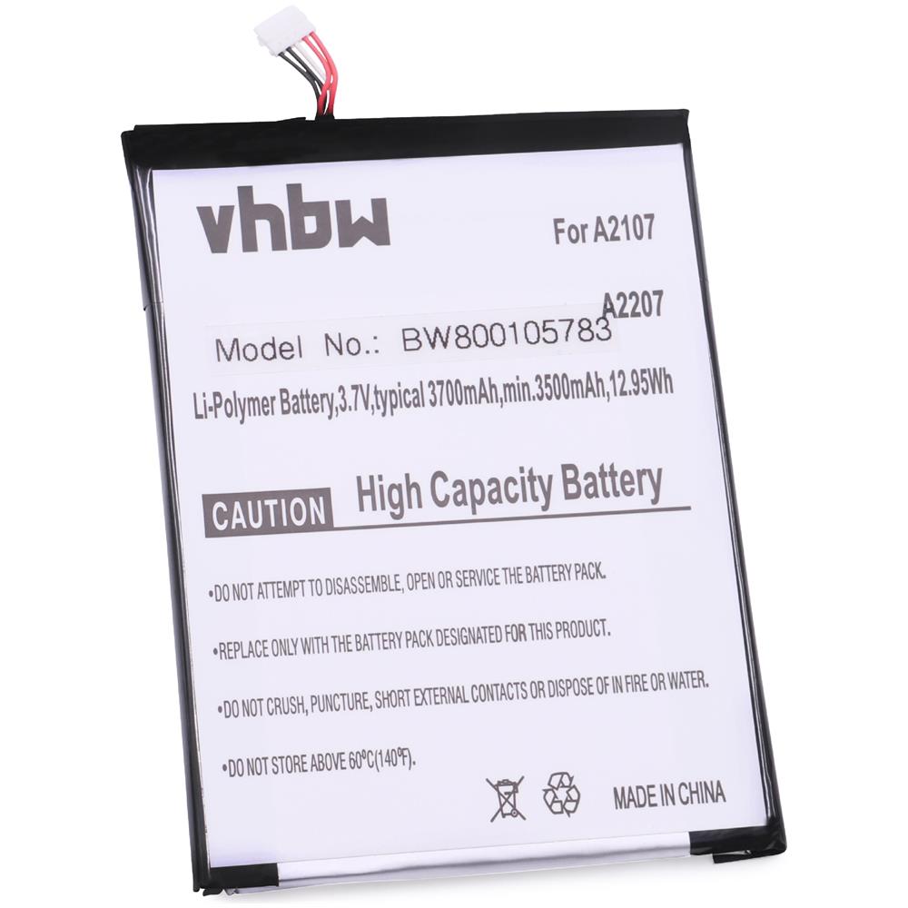 Litio-polimeri Batteria 3350mah (3.7v) Per Tablet Lenovo Ideatab A2, A2107, A2107a, A2207, R6907 Sostituisce Bl195, L12t1p31 - Foto 2